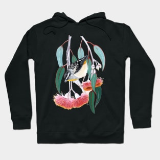 Pardalote and Silver Princess Gum Hoodie